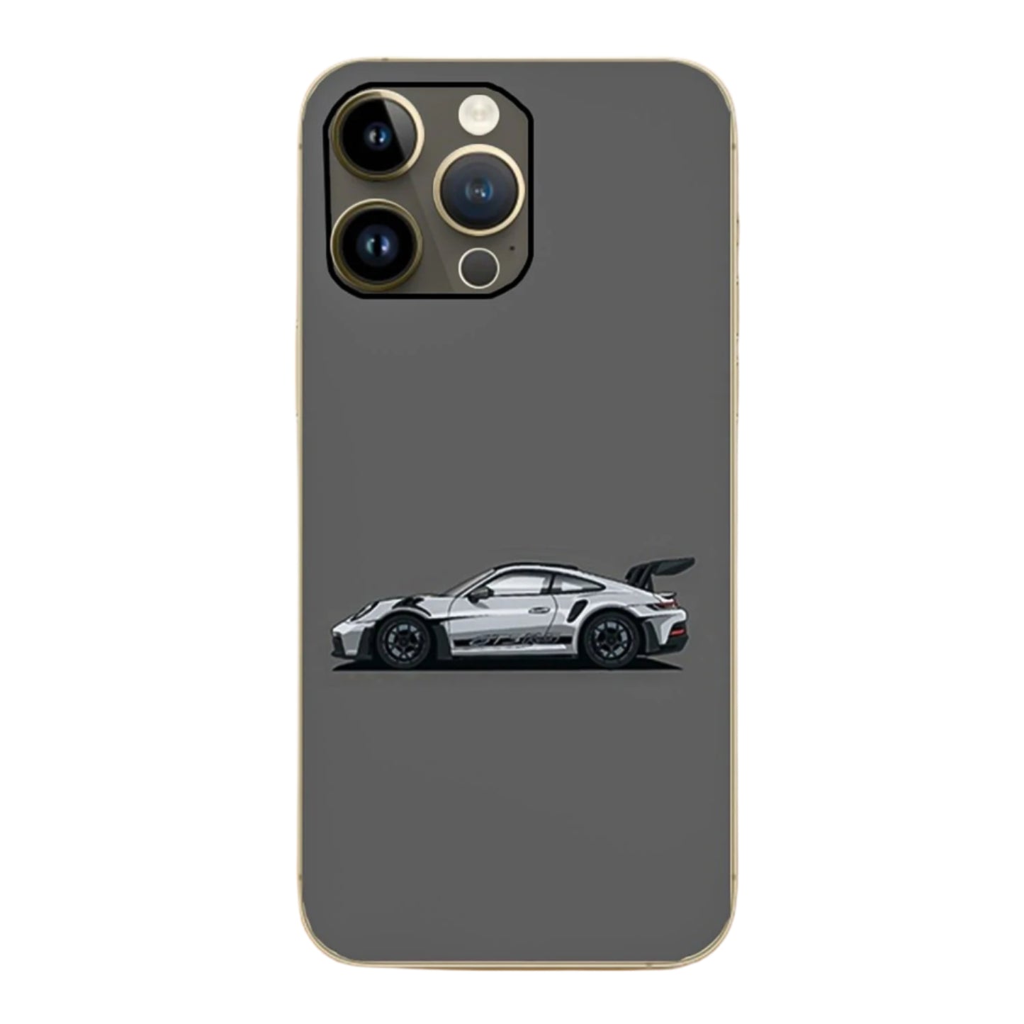Porche 911 GTR Grey Mobile Skin BMG-031