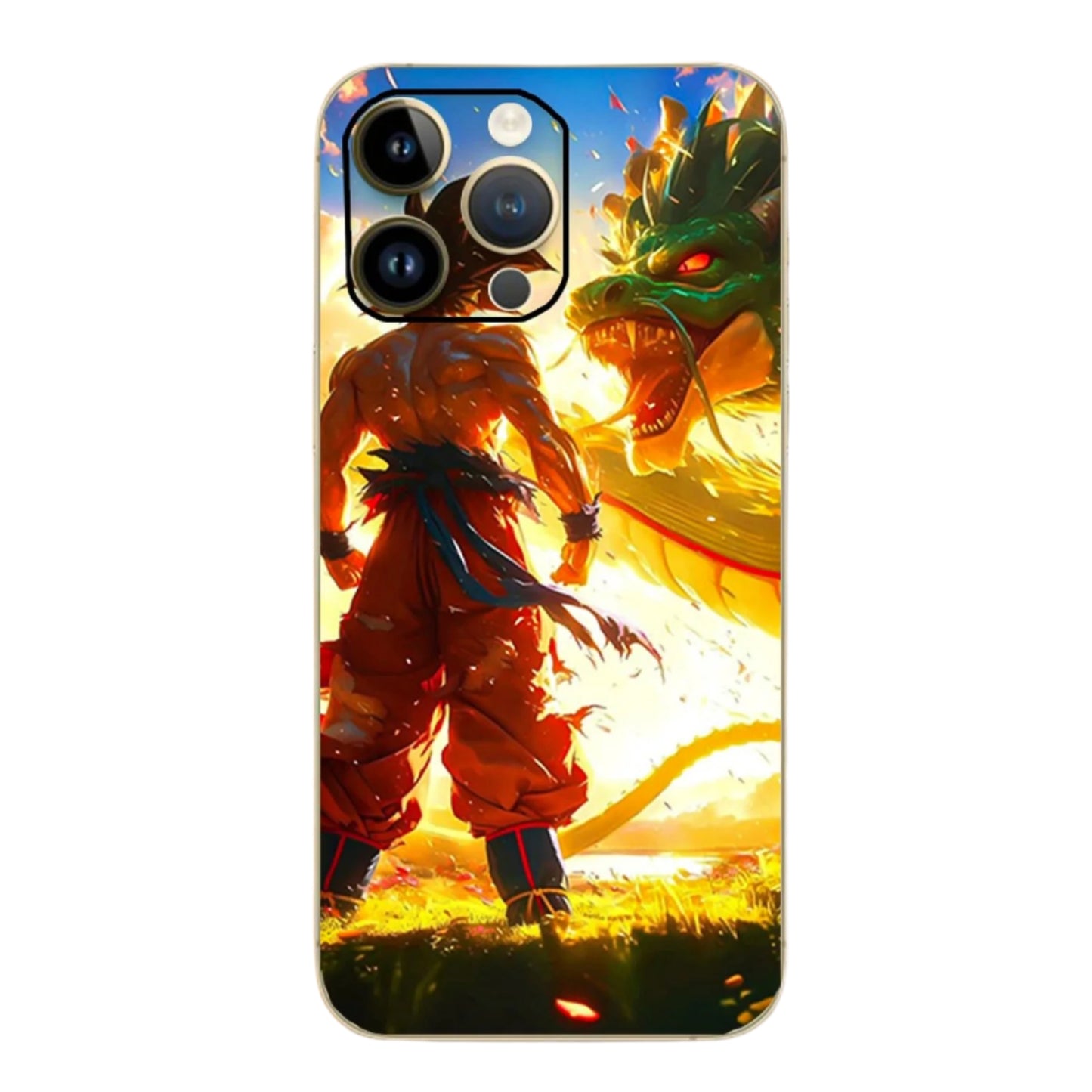 Goku and Dragon Mobile Skin BMG-042