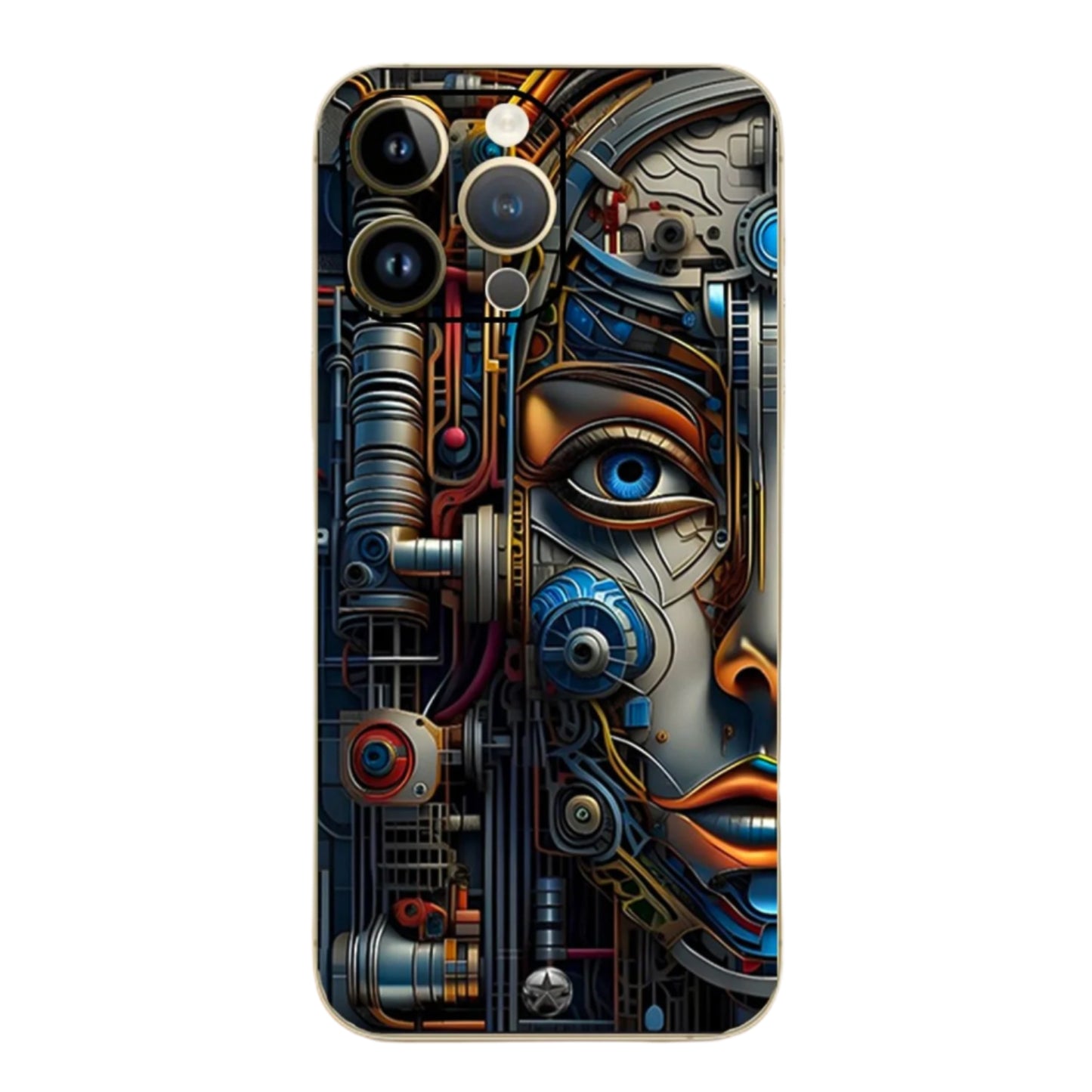 Cyber face - Mobile Skin BMG-049