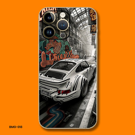 Graffiti Porche Mobile Skin BMG-018