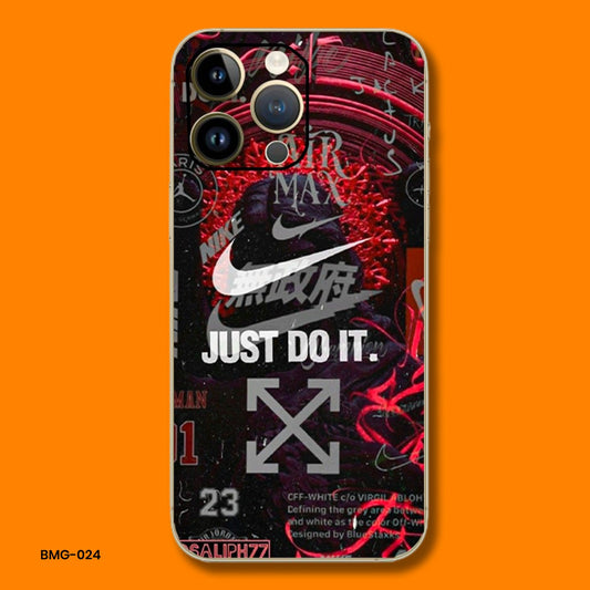 Red Nike Just Do It mobile Skin BMG-024