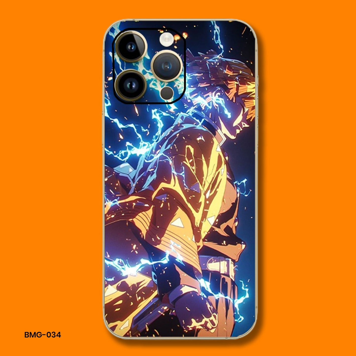 Zenitsu Demon Slayer - Mobile Skin BMG-034