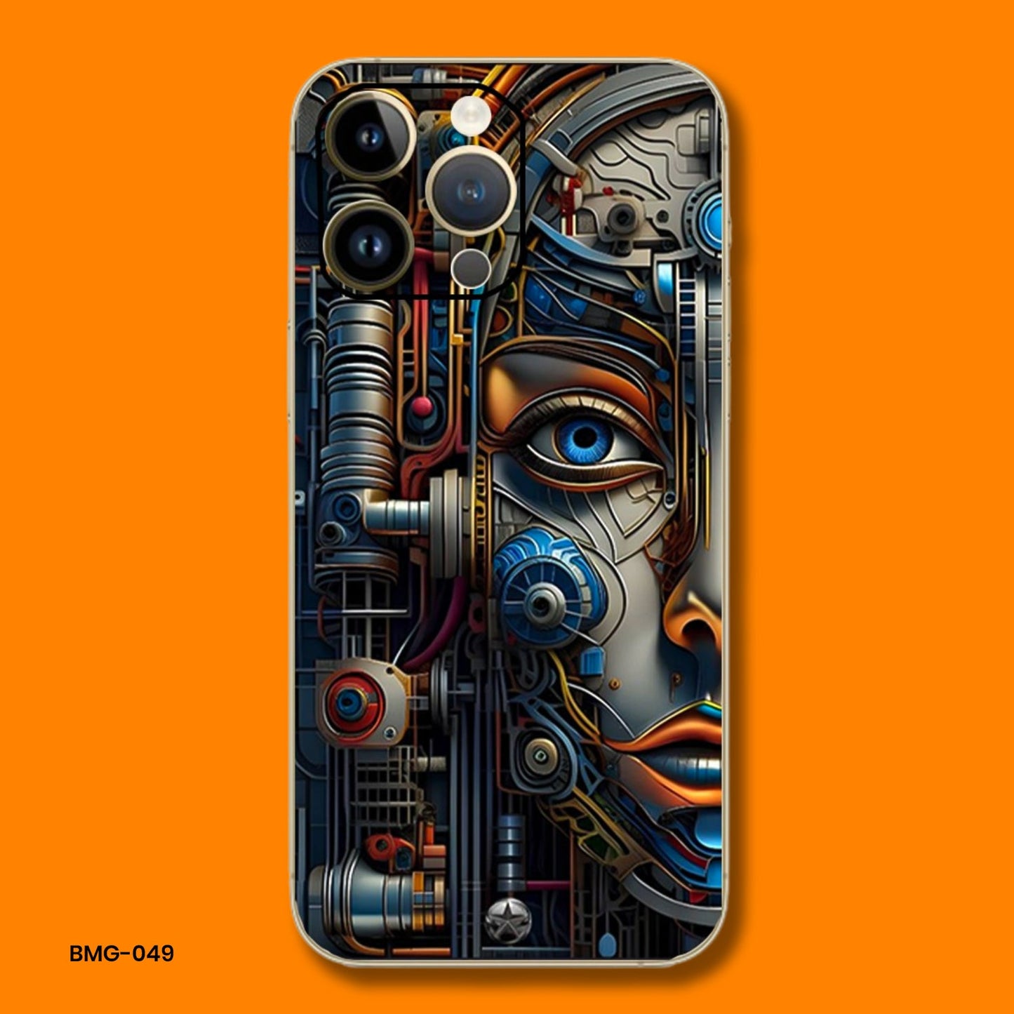 Cyber face - Mobile Skin BMG-049