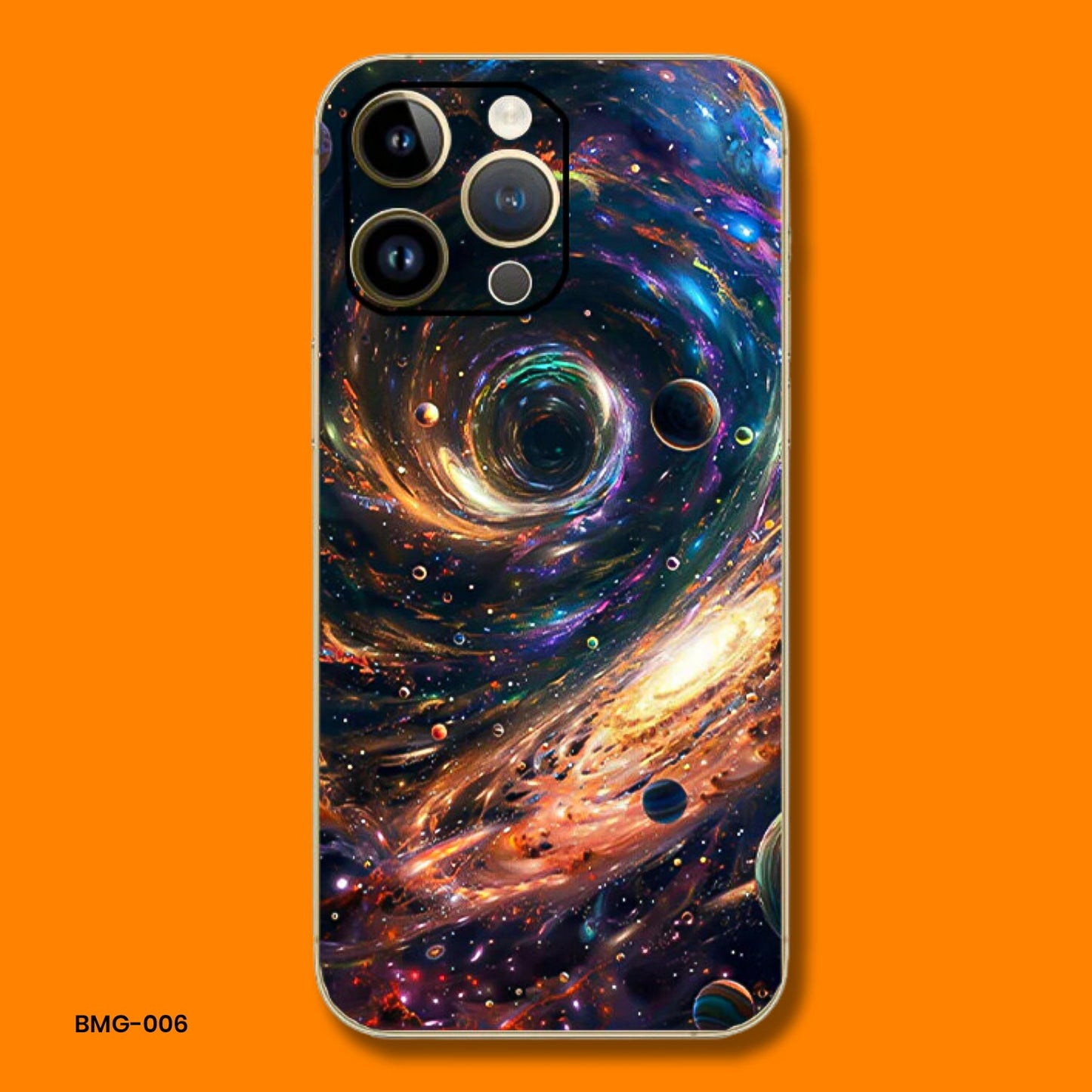 Starry Night Planets Mobile Skin BMG-006