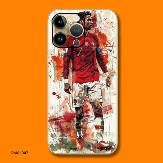 CR7 Red Mobile Skin BMG-007